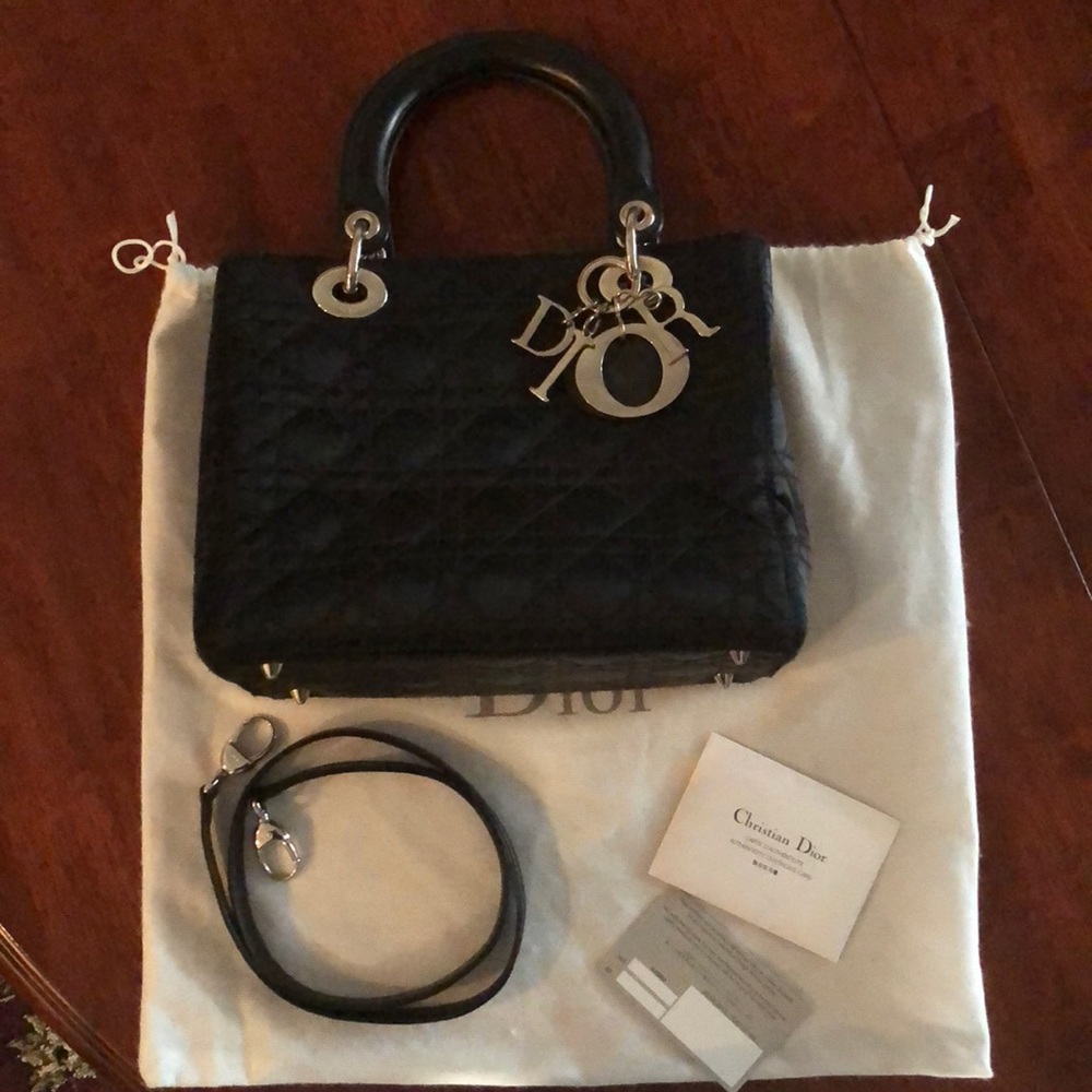 Dior Nylon Quilted Medium bag